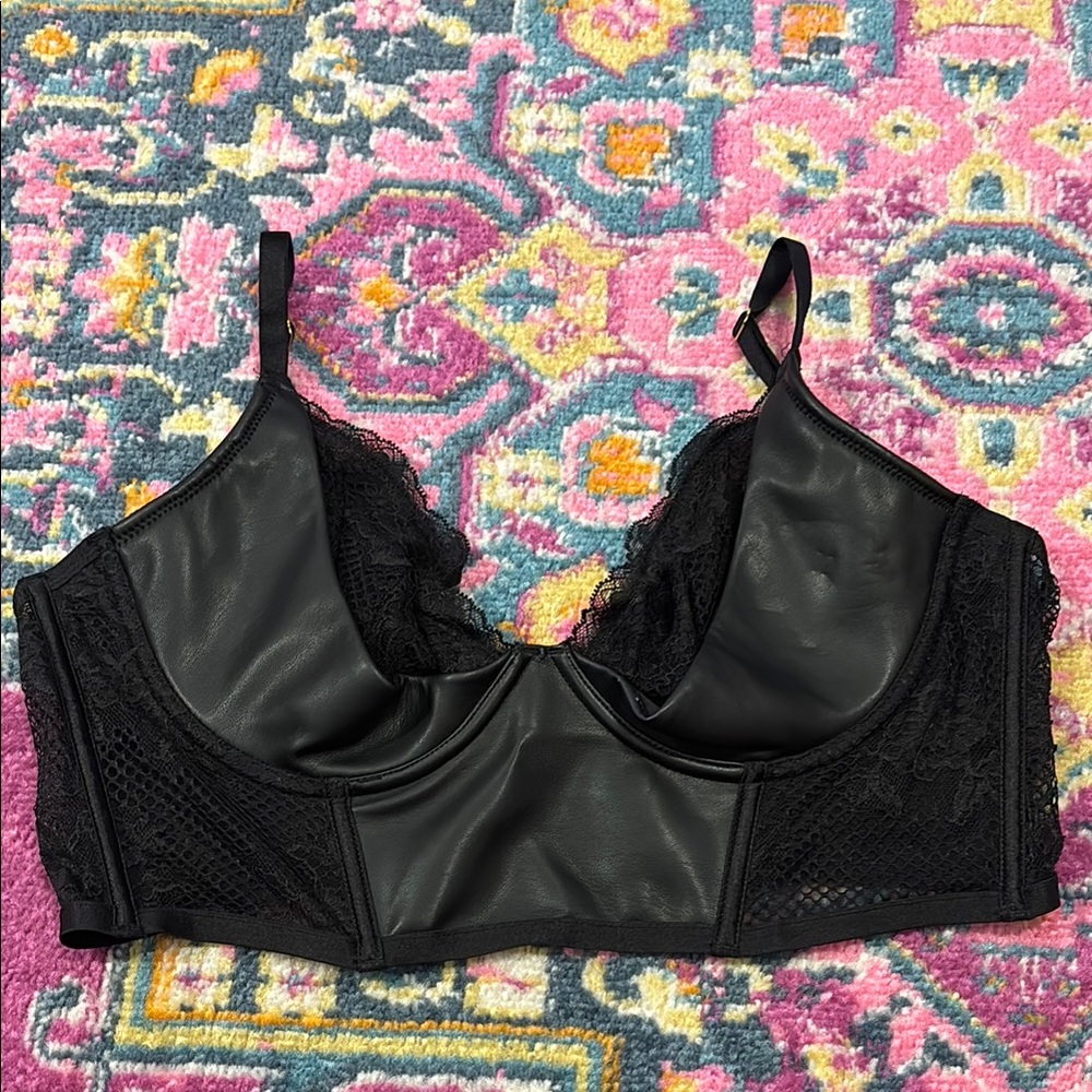 Victoria's Secret Black Bra with Structured Support